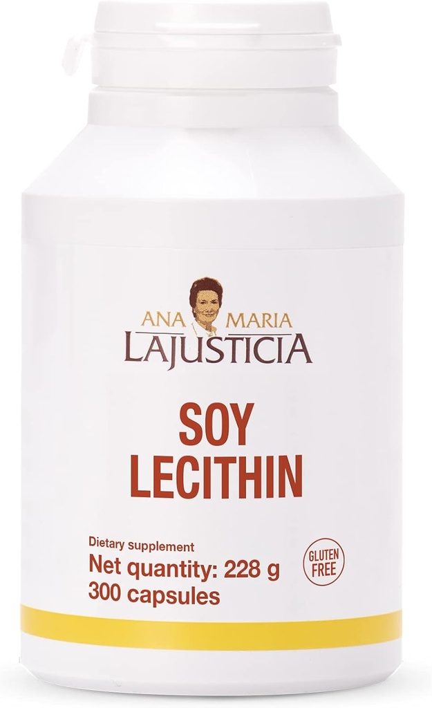 ANA MARIA LAJUSTICIA, Soy Lecithin 300 καψάκια