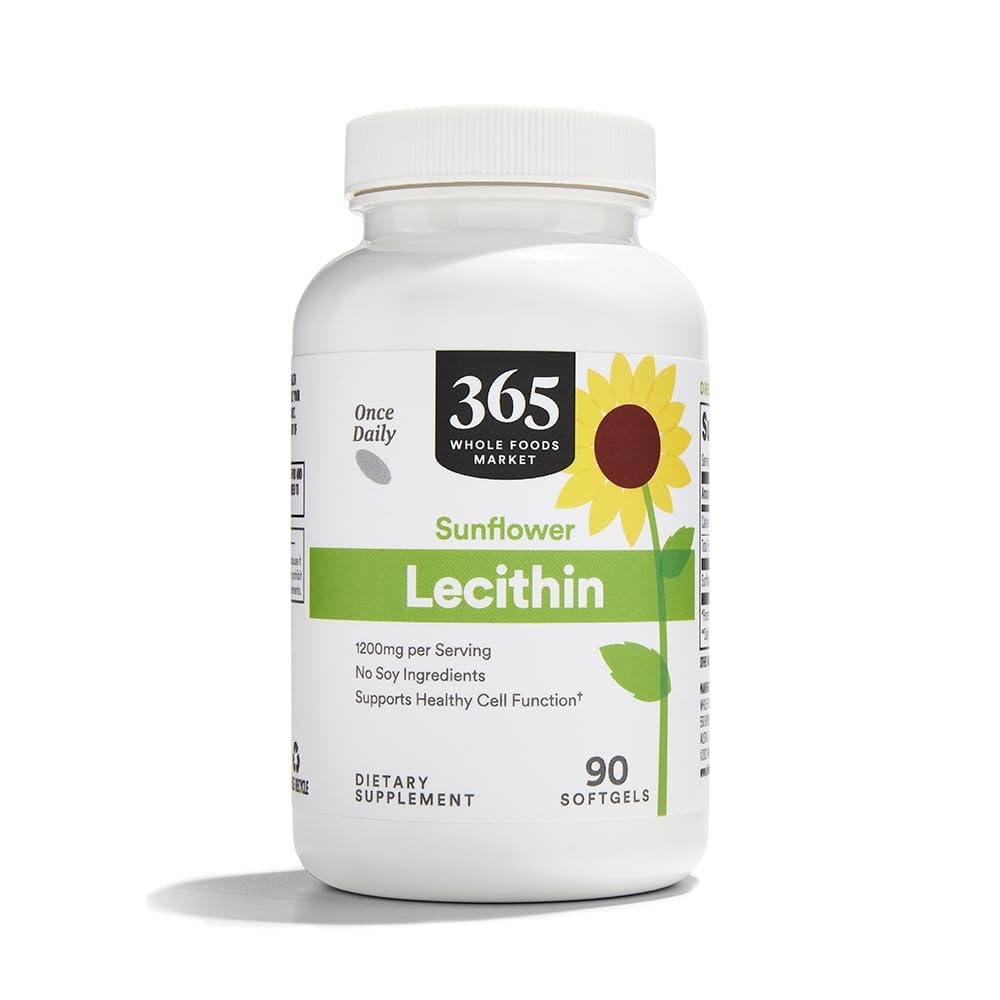 365 από Whole Foods Market, Ηλίανθος Λεκιθίνη, 90 ct