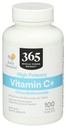 365 από το Whole Foods Market, Υψηλής ισχύος Βιταμίνη C+, 80mg Citrus Bioflavonoids, Vegan, 100 Tablets