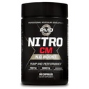 PMD Sports Nitro cm - Νιτρικό Οξείδιο με Agmatine Pre Education Supplement - Μύες Ανάπτυξη Προ προπόνηση με L Arginine - Ενίσχυση αντοχής για σκληρή άσκηση, εκπαίδευση, και Bodybuilding - 90 κάψουλες