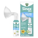 Vicks Sinex Kids Saline Easy Mist, Drug Free Saline, Ηλικίες 1 Μήνα+, Απαλά Καθαρίζει και Καταπραΰνει Καθημερινά Stuffy Noses, Ασφαλής για Καθημερινή Χρήση, 1.7 OZ