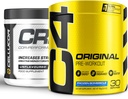 Cellucor Pre προπόνηση & Creatine Bundle, C4 αρχικός πριν από την προπόνηση σκόνη, κατεψυγμένα βόμβα, 30 εξυπηρετούν + Cor Creatine Performance σκόνη, 72 εξυπηρετεί