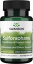 Swanson Sulforafane - Broccoli Sproout Extract Υποστηρικτικό Κυτταρικό, GI Tract, και Ηπατική Υγεία - Φυσικό συμπλήρωμα Τυποποιημένο σε 0,4% Sulforafane - (60 κάψουλες Veggie, 400mcg Κάθε)