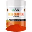 AKI Beta Carotene 10% Κόνις (1,5oz/42.52g) Εξαιρετικά συμπυκνωμένο αρωματικό προϊόν βιταμίνης Α, Μπορεί να βοηθήσει στην υποστήριξη των λειτουργιών του σώματος, του δέρματος, του ανοσοποιητικού συστήματος και των ματιών - GMO δωρεάν & Vegan φιλικό