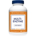 Το πολυένζυμο Vitamin Shoppe - Βοηθά στην υποστήριξη της Πέψης & Απορρόφησης Πρωτεΐνης, Καρβών & Λιπών (300 δισκία)
