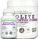 Ζεόλιθος πακέτο Detox ελάχιστο 120 ημέρες προμήθειας ζεόλιθου κάψουλες και σκόνη ζεόλιθου δέσμη