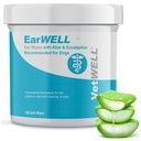 EarWELL από VetWELL Σκουπίδια Αυτιών Σκύλων - Otic Σκουπίδια Καθαρισμού για Λοιμώξεις και Ελέγχουν Ωτίδα σε Κατοικίδια ζώα - 100 κόμης