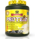 MAMMOTH PROTEIN POWDER, υψηλής περιεκτικότητας σε πρωτεΐνες, SUPERIOR TIME-RELASE Formula, WHEY PROTEIN CONCENTRATE & ISOLATE, HYDROLYZED WHEY & MILK PROTEIN ISOLATE, CASEIN, 6 BIOAVAILable DARY PROTEIN ΠΗΓΕΣ, LOW SUGAR, Vanila, 5 LB