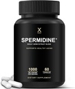 HUMANX Spermidine+ (USA Third Party Tested) - Spermidine-Rich Wheat Germ Extract & Zinc to Activate Cellular Renewal - Non-GMO, Spermidine Capsules - Supports Healthy Aging - Spermidine Supplement