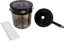 Monster Fit Supplement Medication Pill Dispenser with Filling Funnel and Labels, Extra Large Pill Container Handles Almost Any Supplement (Monster with Funnel)