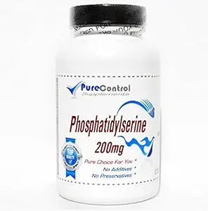 Phosphatidylserine 200mg // 200 Capsules // Pure // by PureControl Supplements