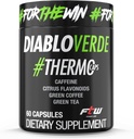 Diablo Verde Θερμοκάψουλες - 395mg καφεΐνη, εσπεριδοειδή, πράσινος καφές, πράσινο τσάι - 60 κάψουλες, 60 εξυπηρετούν