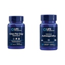 Life Extension One-Per-Day Multivitamin 60 Tablets and Optimized Ashwagandha 60 Capsules Bundle