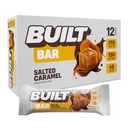 Χτισμένο Bar, Protein Bars, 17g Σνακ Πρωτεΐνης, On-The-Go Bars με μόνο 130 θερμίδες & 4g Ζάχαρη, Αλατισμένο Caramel, 12 Count