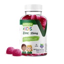 Viteey ψευδάργυρος για παιδιά Gummies, 25mg - ανοσοποιητική υποστήριξη για παιδιά & εφήβους - Ισχυρό φυσικό αντιοξειδωτικό, παιδιά συμπλήρωμα βιταμίνης ψευδάργυρου - Vegan, χωρίς γλουτένη, χωρίς γλουτένη - Νόστιμο Cheastable Berry Flavor Gummy