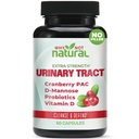 Why Not Natural 5-in-1 UTI Pills with D Mannose, Cranberry PAC Extract, Probiotics and Vitamin D - Urinary Health Formula for Women and Men