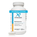 XYMOGEN Benfotiamine 300mg - Υψηλής Βιοδιαθέσιμης θειαμίνης B1 συμπλήρωμα Παράγωγο για την υποστήριξη του μεταβολισμού, του νεύρου + της αγγειακής υγείας (120 κάψουλες)