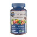 Garden of Life Organics Men 40+ Gummy Vitamins - Berry - Πιστοποιημένα Βιολογικά, Μη ΓΤΟ, Vegan, Kosher Complete Multi - Methyl B12, C & D3 - Γλουτένη, Χωρίς σόγια & γαλακτοκομικά, 120 Real Fruit Gummies