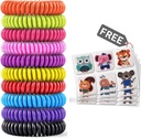 Κουζινομάγαζο 20 Pack με 4 Patches, Αδιάβροχο Bug Repellent Wrist Bands, Κατάλληλο για παιδιά & ενήλικες, φυσικά συστατικά και Deet-Free, Pest Control, Ασφαλής Εσωτερική Εξωτερική Προστασία
