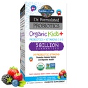 Κήπος της Ζωής Παιδικά Προβιοτικά, Dr. Formulated Probiotics Organic Kids+ Vitamin C & D, Berry Cherry, Gluten Dairy & Soy Free Immune & Digestive Health Supplement, 30 Μασώμενα