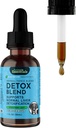 Απαραίτητα για τα ζώα Detox Blend - Ηπατική Υποστήριξη για Σκύλους & Γάτες, Συμπλήρωμα ήπατος, Φυτική Φόρμουλα, Βιολογικά Βότανα Ανθρώπινης Βαθμίδας, Vet Συνιστάται - 1 Fl Oz
