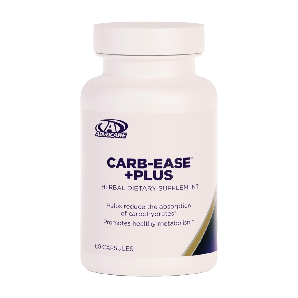 AdvoCare Carb-Ease Plus - Αποκλεισμός υδατανθράκων συμπλήρωμα με τα νεφρά φασόλια, σπόρους σταφυλιού & πράσινα εκχυλίσματα καφέ - Υποστηρίζει υγιή Μεταβολισμός * - 60 κάψουλες