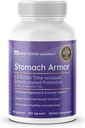 Stomach Armor - Shelf Stable Pre and Probiotic - Liposomal Colostrum-LD Enhanced. Beneficial Stains Colonize and Promote Gut Health, Designed for Adult Women and Men