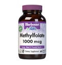 BlueBonnet Nutrition Methylfolate 1000 mcg, για την ενέργεια, Mood, και προγεννητική υγεία*, μη ΓΤΟ, Vegan, Kosher Πιστοποιημένο, χωρίς γλουτένη, 60 κάψουλες λαχανικών, 60 εξυπηρετούν