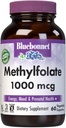 BlueBonnet Nutrition Methylfolate 1000 mcg, για την ενέργεια, Mood, και προγεννητική υγεία*, μη ΓΤΟ, Vegan, Kosher Πιστοποιημένο, χωρίς γλουτένη, 60 κάψουλες λαχανικών, 60 εξυπηρετούν