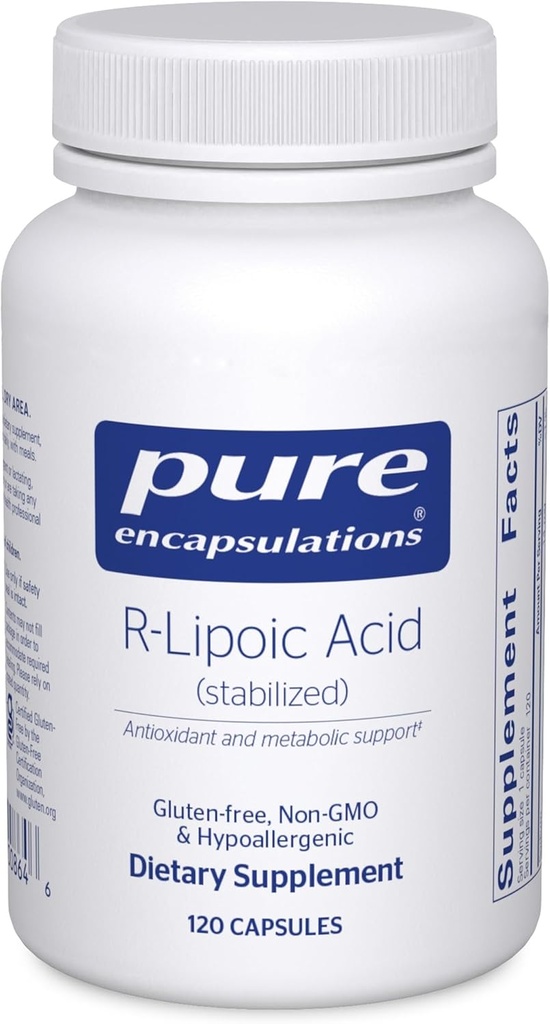 Pure Encapsulations R-Lipoic Acid (Σταθεροποιημένο) 