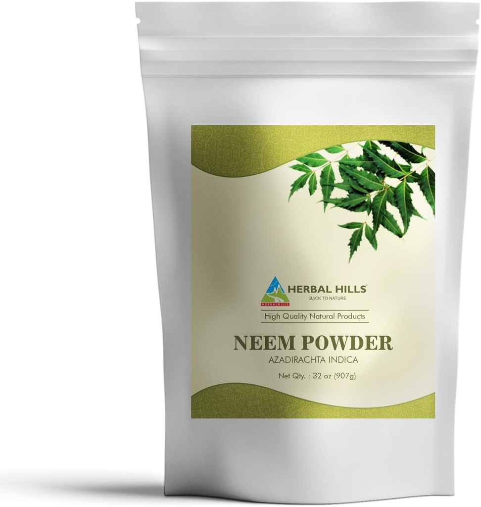 HERBAL HILLS Neem Powder Azadirachta Indica 