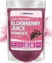 XPRS Nutra Elderberry Juice Powder - Elderberry Powder Organic Fruit Juice Mix - Powdered Elderberries Supplement Rich in Vitamins A and C (4 oz)