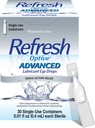 Ανανέωση Optive Advanced Lubricant Eye Drops, συντηρητικά-free, 0.01 Fl Oz Single-Use Containers, 30 Count
