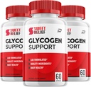 Sweet Relief Glycogen Support Capses - SweetRelief Optimizer Advanced Formula, Sweet Relief Supplement, SweetRelief Booster Reviews,Glycogen Supplement (3 Pack - 180 Caps)