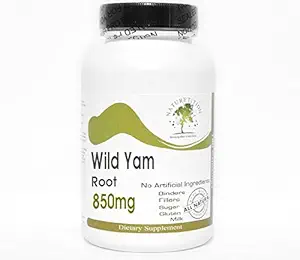 Wild Yam Root 850mg ~ 100 Κάψουλες - Δεν Πρόσθετα ~ Συμπληρώματα Φύσης