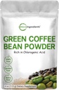 Pure Green Coffee Bean Extract, 4 ουγγιά, Filler Δωρεάν με φυσική καφεΐνη, Πράσινο Coffee Bean Fat Burn συμπλήρωμα με 50% χλωρογόνο οξύ, υποστηρίζει το μεταβολισμό και τη διαχείριση βάρους, Vegan Φιλικό