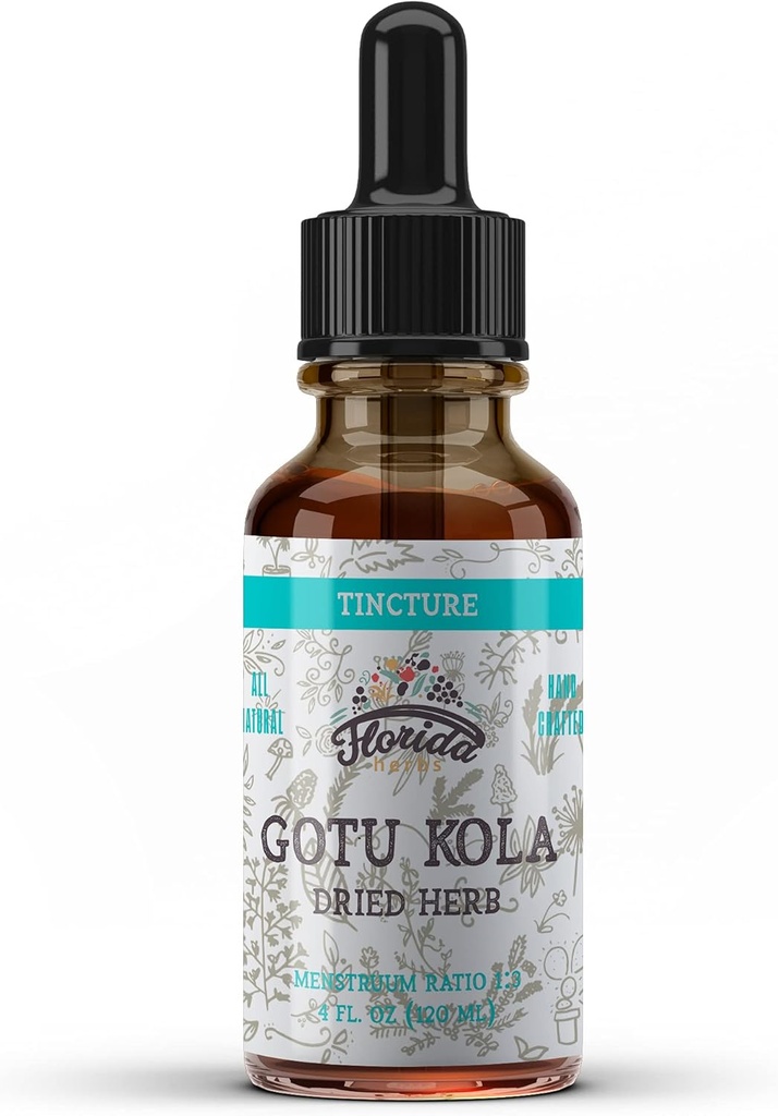 Gotu Kola Βάμμα, Βιολογικό εκχύλισμα Gotu Kola, σταγόνες Gotu Kola (Centella Asiatica) Αποξηραμένα βότανα