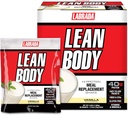 Lean Body MRP All-In-One Vanilla Meal Replacement Shake, 40g Protein, Whey Blend, 8g Healthy Fats & Fiber της EFA, 22 Βιταμίνες και Ορυκτά, Χωρίς τεχνητό χρώμα, Χωρίς Γλουτένη, (20 συσκευασίες)
