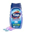 TUMS Antacid Smoothies Δισκία Σύσφιξης μούρων 60 Μέτρα