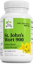 Terry Φυσικά St John's Wort 900- 60 δισκία - Παρέχει πλήρη κλινική δόση - μη ΓΤΟ, Vegan, χωρίς γλουτένη - 60 εξυπηρετούν