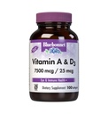 Διατροφή Bluebonnet Βιταμίνη Α & D35,000 IU/1,000 IU από τη βαθιά θάλασσα, το κρύο νερό, το ιχθυέλαιο - Για την υγεία των ματιών και την ανοσοποιητική λειτουργία* - Χωρίς γλουτένη - Χωρίς γαλακτοκομικά - Μοριακά Αποσταγμένο - 100 Softgel/Servings