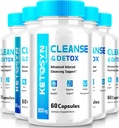 (5 Pack) Ketosyn Cleanse & Detox Κάψουλες, χάπια Ketosyn για προηγμένη απώλεια βάρους, μέγιστη δύναμη συμπλήρωμα υποστήριξης Keto Blend, Keto Syn Εσωτερικού Καθαρισμού Pastillas Κριτικές (300 κάψουλες)