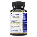 Premier Research Labs BiliVen - Gallbladder & συμπλήρωμα καθαρισμού ήπατος, χάπια υποστήριξης της χοληδόχου κύστης με εκχύλισμα Artichoke, γαϊδουράγκαθο γάλακτος, βιταμίνη Β6, ρίζα τεύτλων, κουρκουμίνη- 60 κάψουλες χορτοφάγων