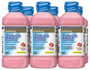 GoodSense Strawberry Electrolyte Solution, Αντικαθιστά Ηλεκτρολύτες, Υγρό & Ψευδάργυρο, Παιδιά & Ενήλικες, 33.8 Ουγγιές Υγρού (Pack of 6)