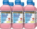 GoodSense Strawberry Electrolyte Solution, Αντικαθιστά Ηλεκτρολύτες, Υγρό & Ψευδάργυρο, Παιδιά & Ενήλικες, 33.8 Ουγγιές Υγρού (Pack of 6)