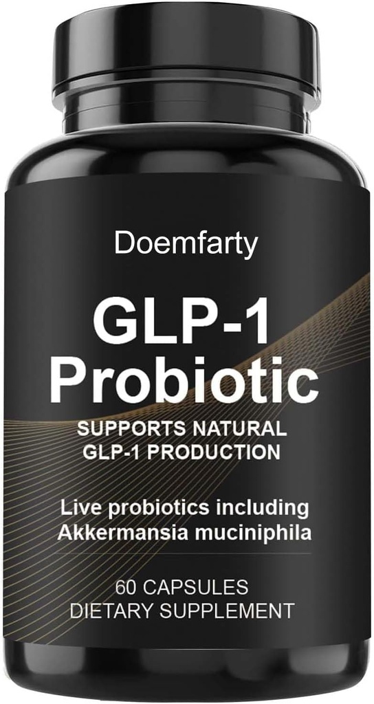60 PCS GLP-1 Probiotic - AFU Multi-Strain Probiotic + Prebiotic, Φυσικά Υποστήριξη GLP-1 Παραγωγή, Καθυστέρηση κυκλοφορίας, Τρίτο μέρος δοκιμαστεί, για άνδρες & γυναίκες 60 Υπηρεσίες (Pack of 1) V7