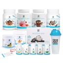 Ναι Μπορείς! All-in-One Kit with Meal Replacement Shakes, Aloe Vera Drink Mixer, Fiber Shake Mixer, Protein Snacks, Συμπληρώματα - Complete Wellness Kit
