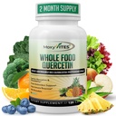 MoxyVites Quercetin με Bromelain 500mg συμπλήρωμα - Βιοενεργό σύμπλοκο φυτοσωμάτων, καθαρό οργανικό ολόκληρο τροφίμων εποχιακή υποστήριξη, αντιοξειδωτικό, 20X απορρόφηση & βιοδιαθεσιμότητα-120 Caps