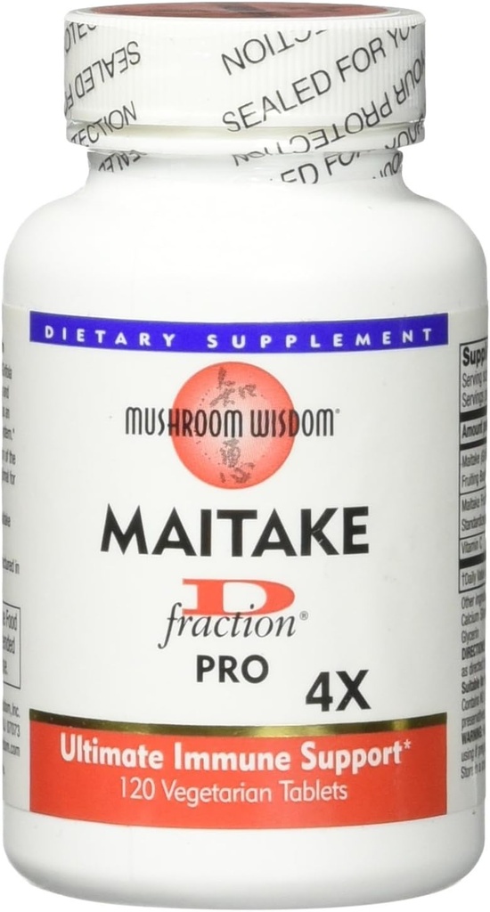 Maitake D-Fraction Pro, (120 καταμέτρηση)