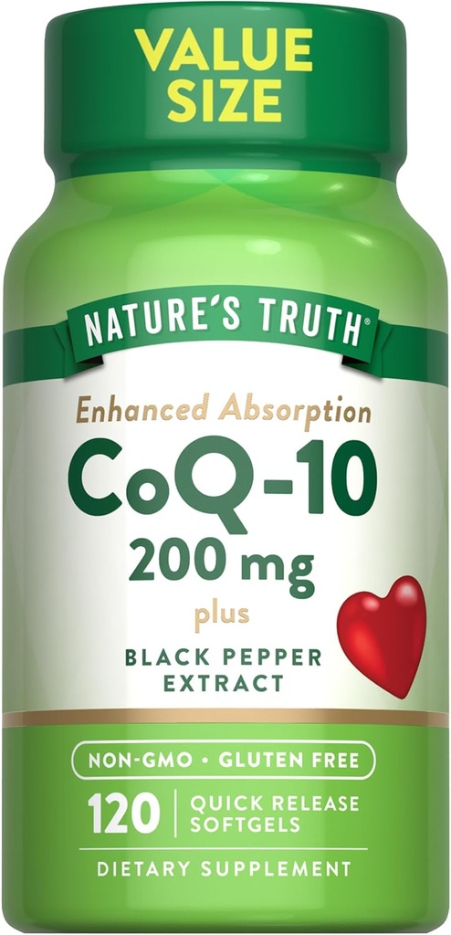 Nature's Truth CoQ10 200mg 
